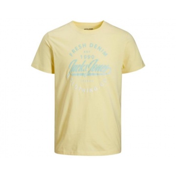 Футболка JJFRESH TEE SS 12200223-Mellow Yellow-Fit:Standard Fit Jack & Jones