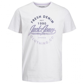 Футболка JJFRESH TEE SS 12200223-White Jack & Jones