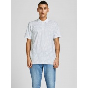 Поло JJEJACK DETAIL POLO SS NOOS 12201315-White-AOP:Full Body Jack & Jones