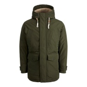 Парка JJEMASH TEDDY PARKA SN 12211771-Forest Night Jack & Jones