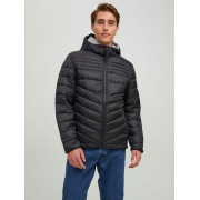 Куртка JJEHERO PUFFER HOOD NOOS 12211785-Black Jack & Jones