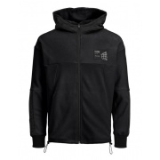 Куртка JCOEXPED SWEAT ZIP HOOD 12216296-Black-Fit:RELAXED Jack & Jones