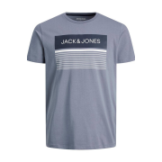 Футболка JJTRAVIS TEE SS CREW NECK 12221009-Flint Stone Jack & Jones