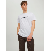 Футболка JJNEO TEE SS CREW NECK 12221946-White Jack & Jones