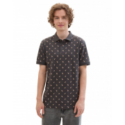Поло Men's Polo Shirt with Palm Pattern 1042114ХХ35506 Tom Tailor