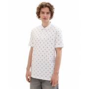 Поло Men's Polo Shirt with Palm Pattern 1042114ХХ35505 Tom Tailor