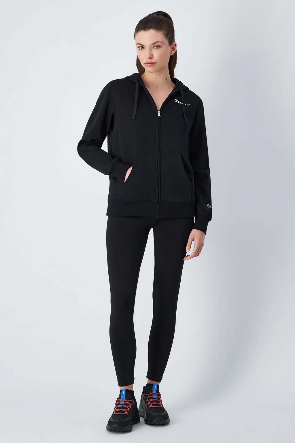 Свитшот FULL ZIP HOODIE SWEATSHIRT 117677-KK001 Champion — купить с доставкой в Киев и по Украине Свитшот FULL ZIP HOODIE SWEATSHIRT 117677-KK001 Champion — купить с доставкой в Киев и по Украине