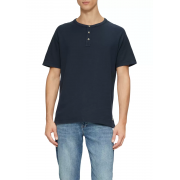 Футболка Waffle Henley Neck T-Shirt 2161840-5852 s.Oliver