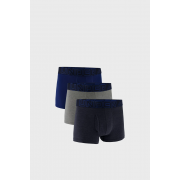 Трусы боксеры (3 шт) Underwear Boxers UA PERFORMANCE COTTON - SOLID 3 3 1383891-410 Under Armour