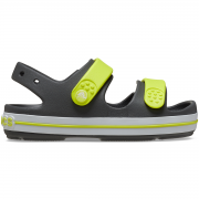 Сандалии детские Crocband Cruiser Sandal T Sdt 209424-1NJ-Slate Grey/Acidity CROCS