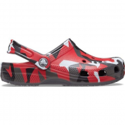 Сабо подростковые Classic Geo Camo Clog K SGy/Mlti 211171-0IE-Slate Grey/Multi CROCS