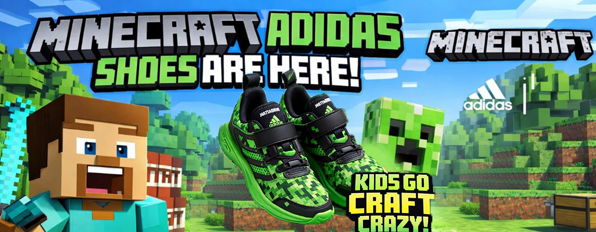 Підліткові кросівки Adidas Minecraft