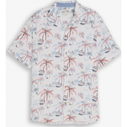 Рубашка PRINTED VISCOSE LINEN SHIRT 1049620-39896 Tom Tailor