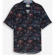 Рубашка PRINTED VISCOSE LINEN SHIRT 1049620-39897 Tom Tailor