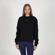 Толстовка W NK STDO FLC MW STD CREW IM8098-001 Nike