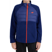 Джемпер для хлопчиків Warm zip-up fleece sweatshirt 4FJWAW26TFLEM475-36S 4F