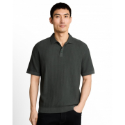 Поло structured knit polo 1051022-10366 Tom Tailor