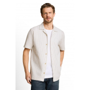 Поло Short-sleeved textured shirt 1051185-40399 Tom Tailor